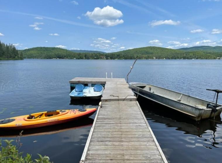 Villa Chalet Le Pélican à Lac-Supérieur Extérieur photo