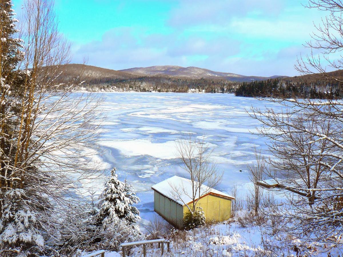 Villa Chalet Le Pélican à Lac-Supérieur Extérieur photo